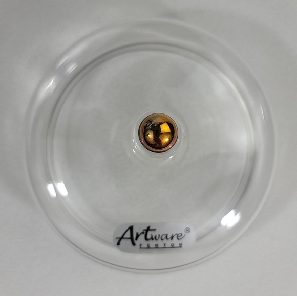 Fenton Artware 50th Anniversary Glass Candy Jar - Picture 10 of 14